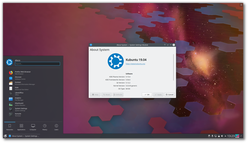 The Kubuntu team has published Kubuntu 19.04, a new release which ships with KDE Plasma 5.15, Qt 5.12 and Linux 5.0.