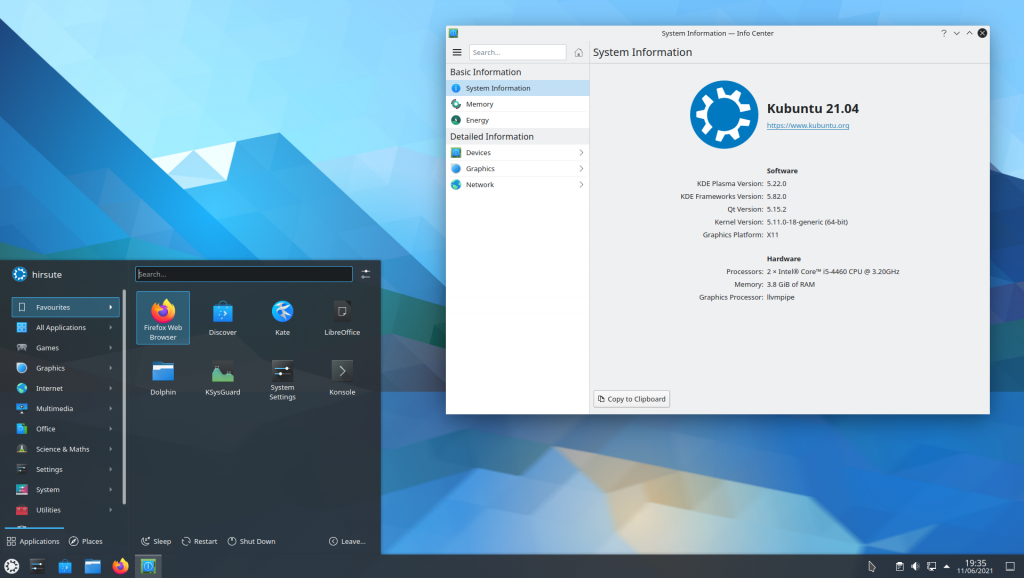 sudo apt upgrade kubuntu